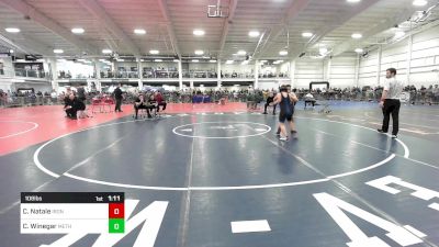 108 lbs Round Of 16 - Cole Natale, Iron Faith WC vs Carter Winegar, Methuen