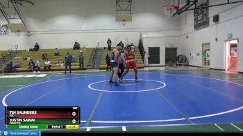197 lbs 1st Place Match - Tim Saunders, USC vs Justin Sawai, Cerritos