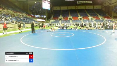 106 lbs Cons 16 #2 - Cody Carpenter, Ohio vs Nicholas Lawrensen, Ohio