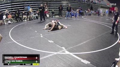 120 lbs Finals (8 Team) - Maxwell Countryman, Team Missouri vs Lyman Nau Rarick, Utah