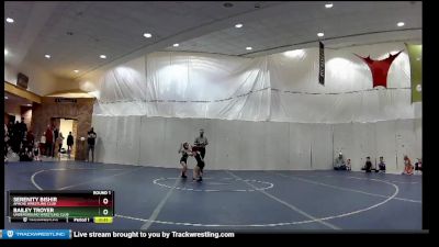 45 lbs Round 1 - Serenity Bishir, Apache Wrestling Club vs Bailey Troyer, Underground Wrestling Club