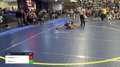 66 lbs Consy 5 - Jett Jaggers, CP Wrestling vs James Sowa, North Allegheny