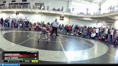 49 lbs Cons. Round 5 - Bryce Turner, Rhyno Academy Of Wrestling vs Jackson Mason, North Knox Wrestling Club