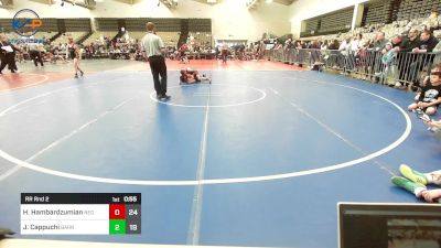 93 lbs Rr Rnd 2 - Henry Hambardzumian, New England Gold vs Joseph Cappuchi, Smittys Barn