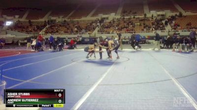 D1-113 lbs Champ. Round 1 - Asher Stubbs, Desert Vista vs Andrew Gutierrez, Perry