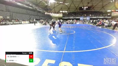 2A 165 lbs Cons. Round 1 - Rene Cordero, Steilacoom vs Logan Jones, Highline