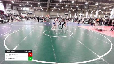 190 lbs Semifinal - Jacob Gastley, Sunkids vs Hollis Corbell, BlackCat WC