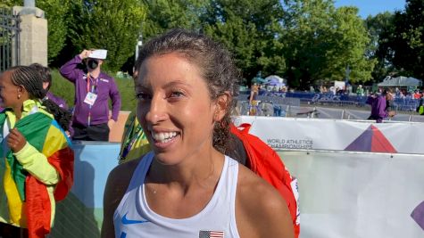 Emma Bates Runs PR In World Champs Marathon