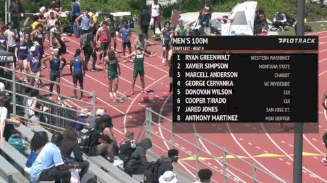 Men's 100m, Finals 9