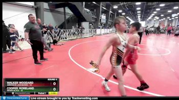 96 lbs Rd# 6- 9:00am Saturday Final Pool - Walker Woodard, Agression Legionaries vs Cooper Moreland, Minion Black