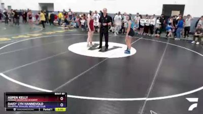 144 lbs Rr2 - Daisy Lyn Hannevold, Soldotna Whalers Wrestling Club vs Aspen Kelly, Pioneer Grappling Academy