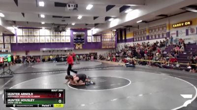 120 lbs Cons. Round 3 - Hunter Housley, Show Low WC vs Hunter Arnold, Southwest Wrestling Academy