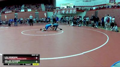 90 lbs Quarterfinal - Kellen Schoeff, Avon Wrestling Club vs Lou Keneson, Midwest Regional Training Center