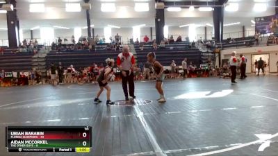 70 lbs Round 6 (8 Team) - Uriah Barabin, Florida Scorpions vs Aidan McCorkel, The Other Guys