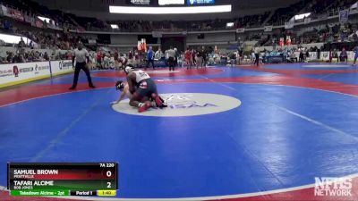 7A 220 lbs Champ. Round 1 - Tafari Alcime, Bob Jones vs Samuel Brown, Prattville