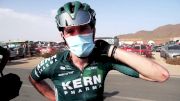 Vojtech Repa Had A Crash Today Due To Slippery Road But Still Got TV Time For His Sponsors