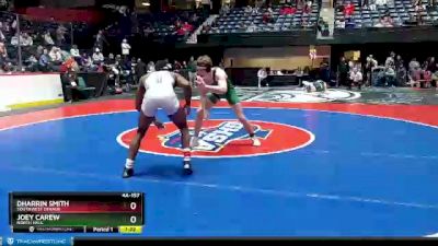 4A-157 lbs Semifinal - Dharrin Smith, Southwest Dekalb vs Joey Carew, North Hall