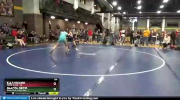 136 lbs Round 2 (6 Team) - Ella Higgins, Texas Black vs Dakota Gress, Nebraska Vipers Red