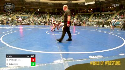 125 lbs Consi Of 8 #2 - Noah Wuthnow, Abilene Kids vs Kylan Ooton, Prodigy Elite Wrestling