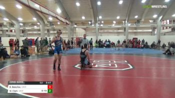 133 lbs Consolation - Bradley Beaulieu, Unattached ODU vs Will Clark, Unattached - NCSU