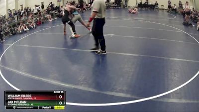 160 lbs Round 5 (6 Team) - Jax McLean, Wyoming Renegades vs William Eilers, South Dakota Thunder