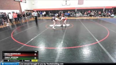 145 lbs Champ. Round 1 - Diego Rodriguez, BOLINGBROOK vs Timmy Mckeon, Chicago (MT. CARMEL)