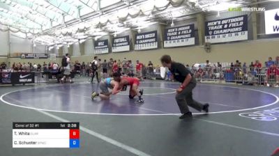 61 kg Consi Of 32 #1 - Tyshawn White, Clarion RTC vs Colin Schuster, Golden Pride Wrestling Club