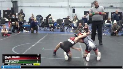 72 lbs Placement (4 Team) - Brady Dobson, 4M vs Ray Catapano, Vougars Honors