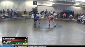92 lbs Quarterfinals (8 Team) - Matthew Dailey, Pennsylvania Red vs Jack Baker, California
