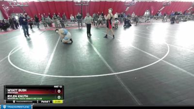 285 lbs Round 4 - Rylen Knuth, Reedsburg Youth Wrestling Club vs Wyatt Bush, Wisconsin