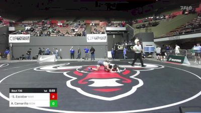 115 lbs Semi To 9th - Sergio Escobar, Bakersfield vs Anthony Camarillo, Redwood