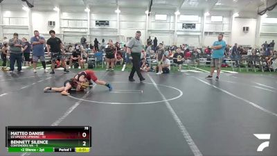 78 lbs Round 2 (6 Team) - Bennett Silence, Contenders WA vs Matteo Danise, U2 Upstate Uprising