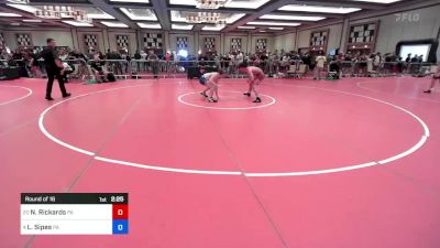 152 lbs Round Of 16 - Nathan Rickards, Pa vs Luke Sipes, Pa