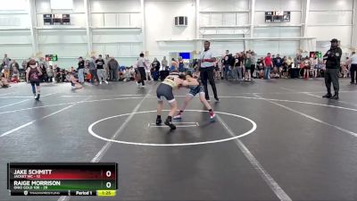 76 lbs Round 4 (6 Team) - Jake Schmitt, Jacket WC vs Raige Morrison, Ohio Gold 10K