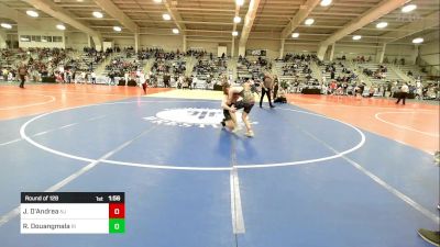 120 lbs Round Of 128 - Johnny D'Andrea, NJ vs Robert Douangmala, RI