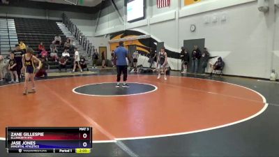 14U-5 lbs Rr2 - Zane Gillespie, Ellsworth RTC vs Jase Jones, Immortal Athletics