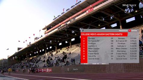 Men's 4x400m Relay Eastern, Prelims 2