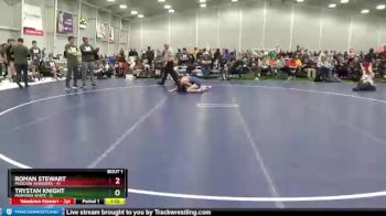 115 lbs Round 1 (6 Team) - Roman Stewart, Missouri Avengers vs Trystan Knight, Montana White