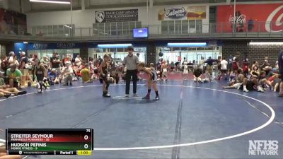 75 lbs Semis & 3rd Wb (16 Team) - Hudson Pefinis, Morris Fitness vs Streiter Seymour, Panhandle Punishers