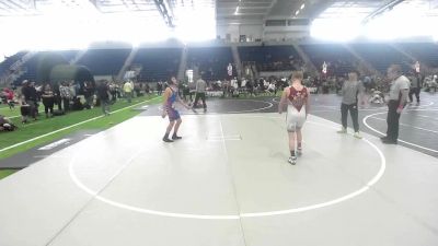 130 lbs Quarterfinal - Aj Russell, Lwc vs Liam Gonzalez, Ramona Dawg Pound