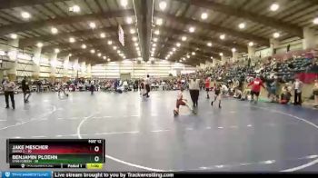 97 lbs Round 2 (4 Team) - Benjamin Ploehn, Utah Green vs Jake Mescher, Idaho 2