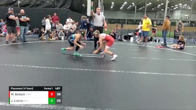 92 lbs Placement (4 Team) - Mason Bodach, Terps Northeast ES vs Jacob Liuzza, Buffalo Valley WC