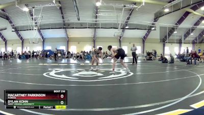 184 lbs Semifinal - Macartney Parkinson, Purdue vs Dylan Kohn, West Virginia University