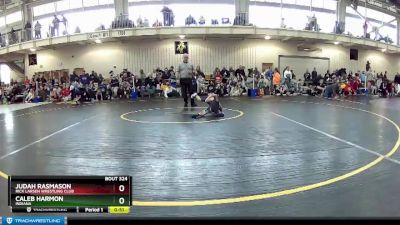 45 lbs Champ. Round 2 - Judah Rasmason, Rick Larsen Wrestling Club vs Caleb Harmon, Indiana