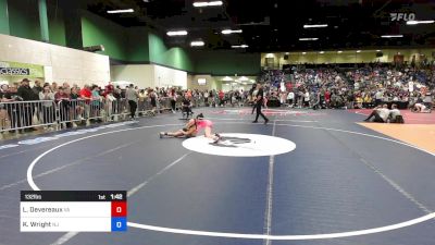 132 lbs Round Of 64 - Lyla Devereaux, VA vs Kylie Wright, NJ