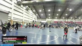 71 lbs Round 1 (4 Team) - Ridger Benson, South Central Utah vs Colin Lewandowski, Black Fox Wrestling