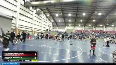 71 lbs Round 1 (4 Team) - Ridger Benson, South Central Utah vs Colin Lewandowski, Black Fox Wrestling