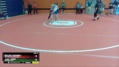 182 lbs Quarterfinal - Juan Jones, Hunters Lane vs Skyler Campbell, Crossroads Wrestling