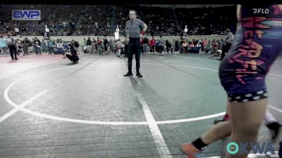 78 lbs Quarterfinal - Scout Turner, Cowboy Wrestling Club vs Braelynn Williams, Wagoner Takedown Club