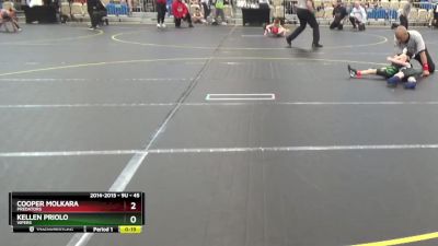 45 lbs Semifinal - Kellen Priolo, Vipers vs Cooper Molkara, Predators